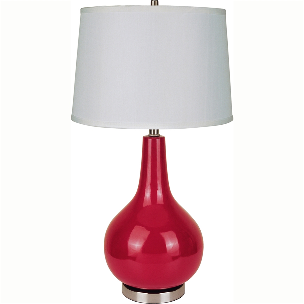 28" Ceramic Table Lamp. Picture 1