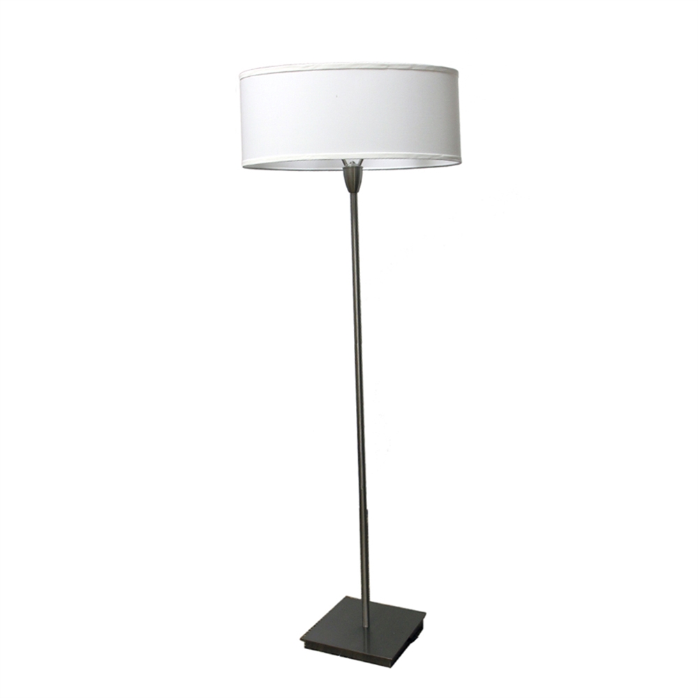 62"H Oval Shade Accent Floor Lamp. Picture 1