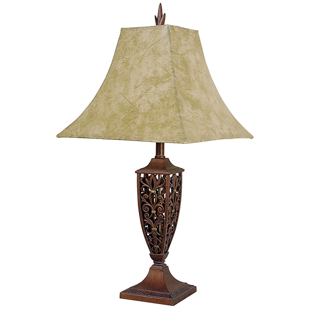 30" Table Lamp - Bronze Finish. Picture 1