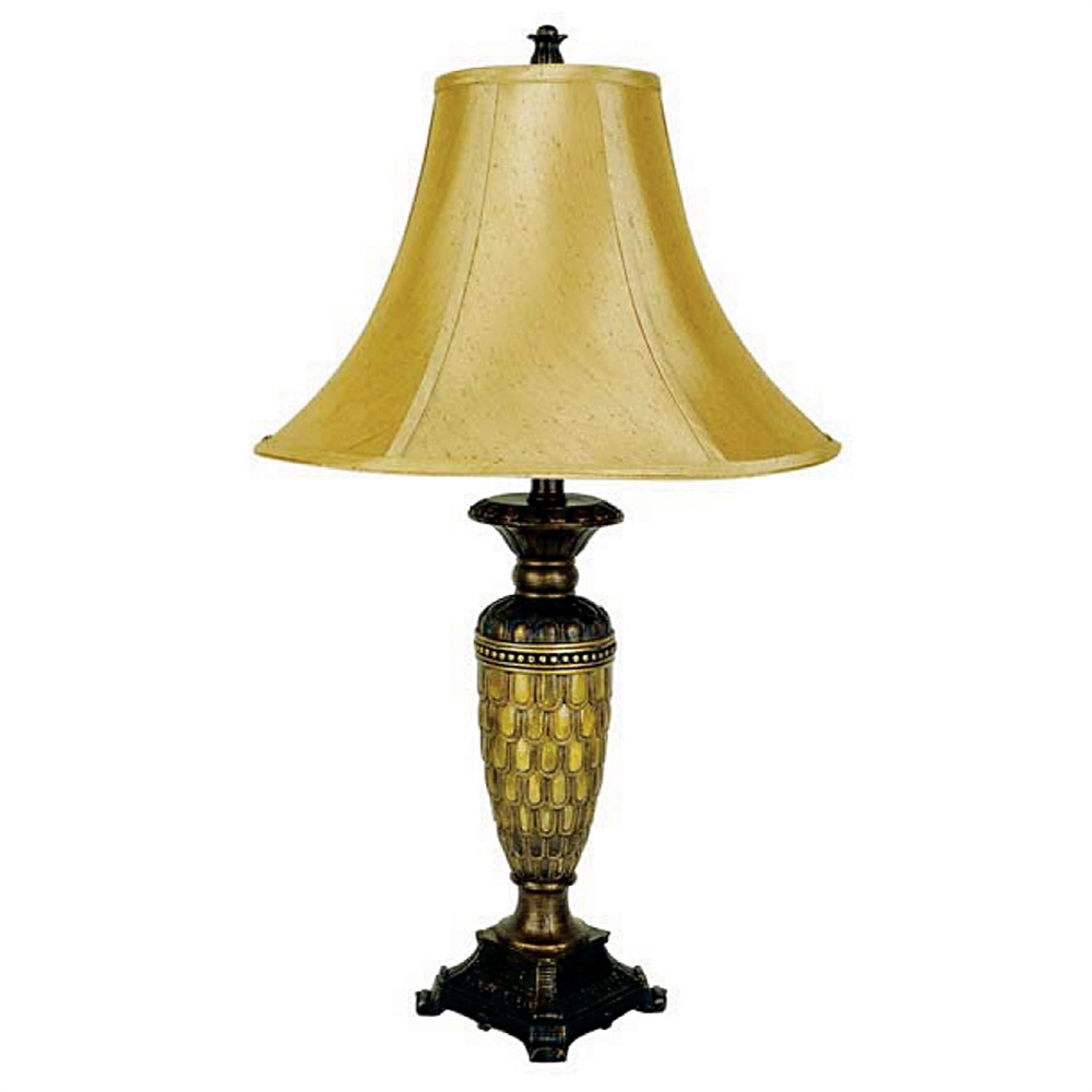 Classic Small Table Lamp - Honey. Picture 1