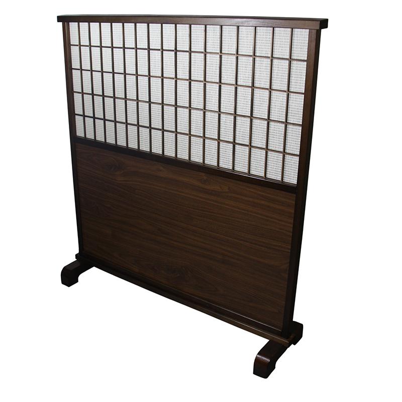 48.5" Mahogany Room Partition Divider. Picture 1
