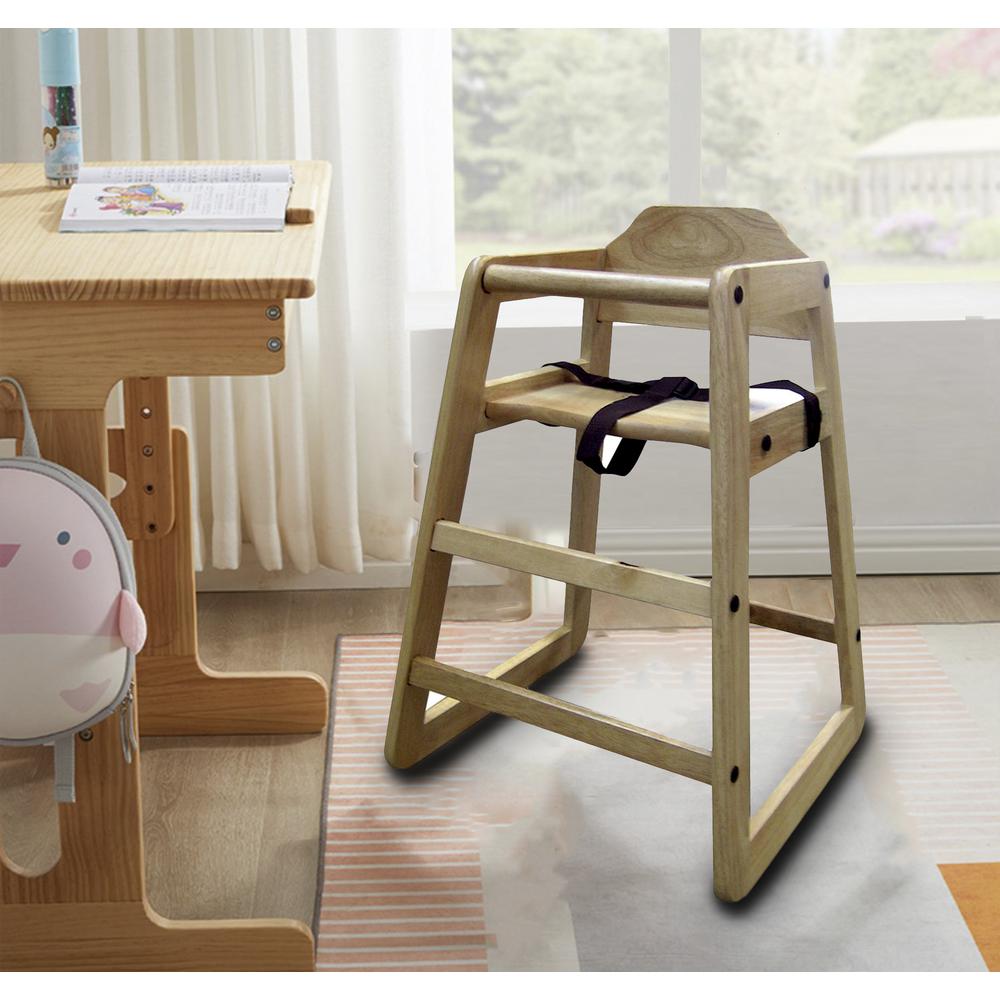 29" Toddler Restaurant-Style Highchair. Picture 1