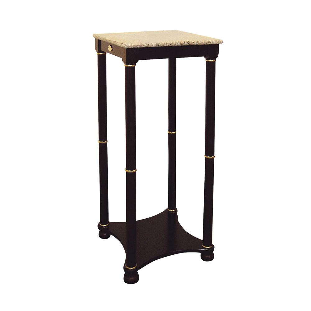Square End Table - Cherry. Picture 1