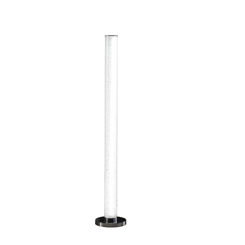 49" In 12V-360Pcs Led Illuminari White Crystal Sandrocks Column Floor Lamp. Picture 4