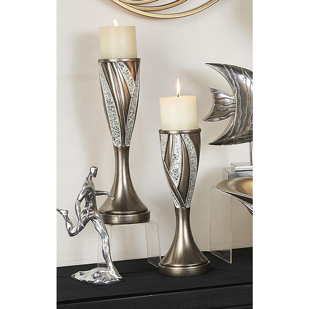 12 In, 14 In Kairavi Candleholder Set Of 2. Picture 2