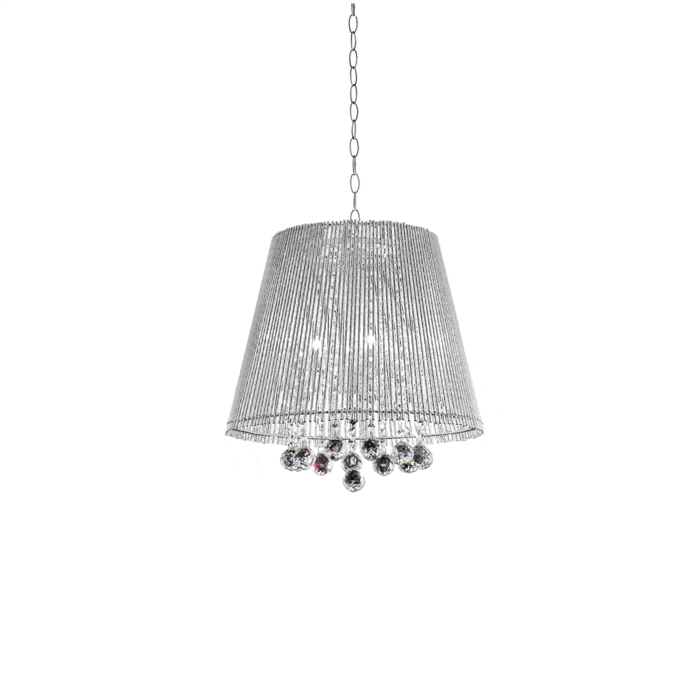 19"H Dreamer Crystal Ceiling Lamp. Picture 1