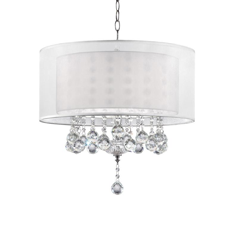 19" Moiselle Crystal Ceiling Lamp. Picture 1