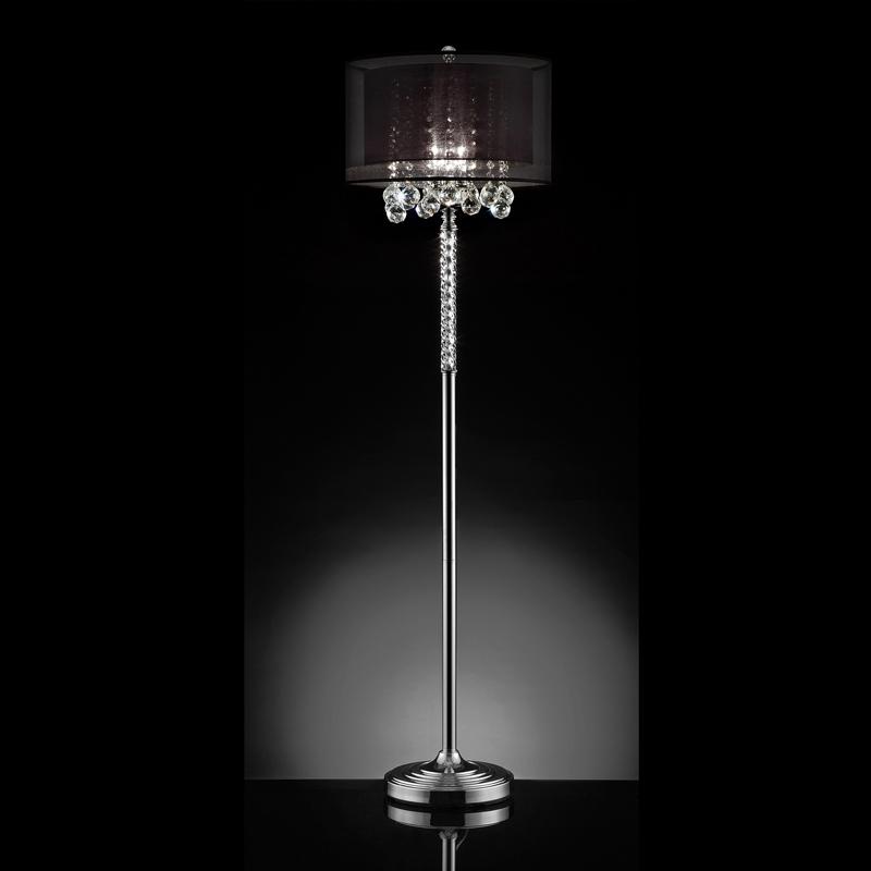 62.5" Effleurer Crystal Floor Lamp. Picture 2