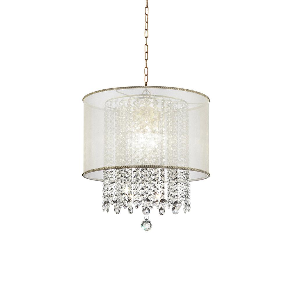 21 In Bhavya Crystal Ceiling Lamp. The main picture.