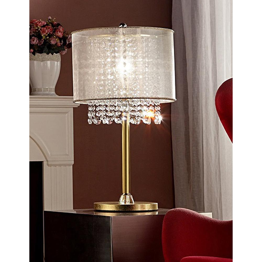 30 In Bhavya Crystal Table Lamp. Picture 3