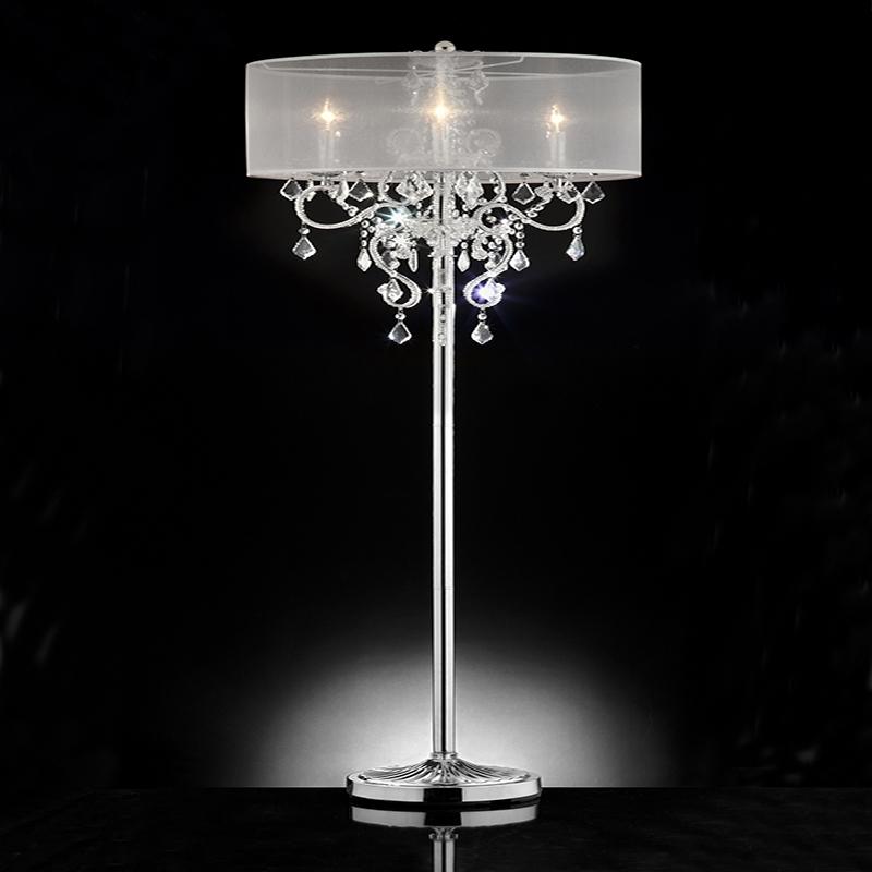 63" Evangelia Crystal Floor Lamp. Picture 2