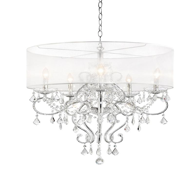 31.5" Evangelia Crystal Ceiling Lamp. The main picture.