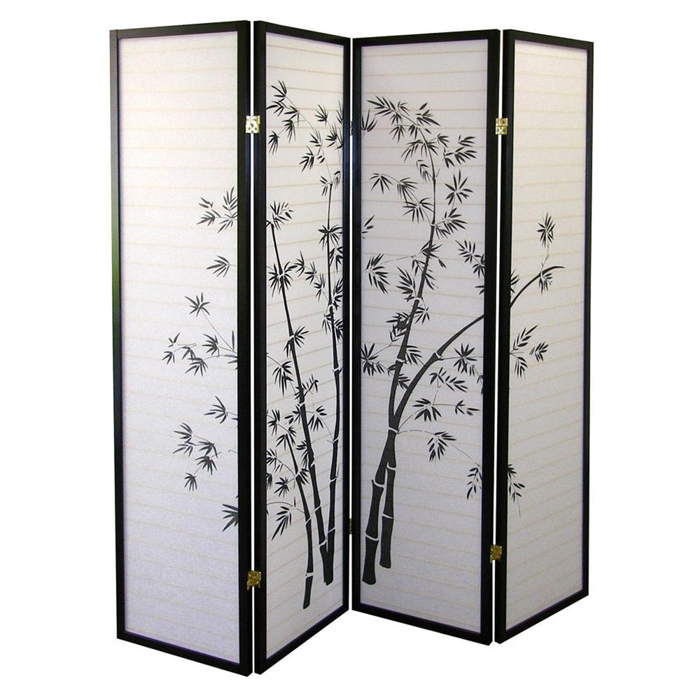 3-Panel Room Divider - Bamboo. Picture 6
