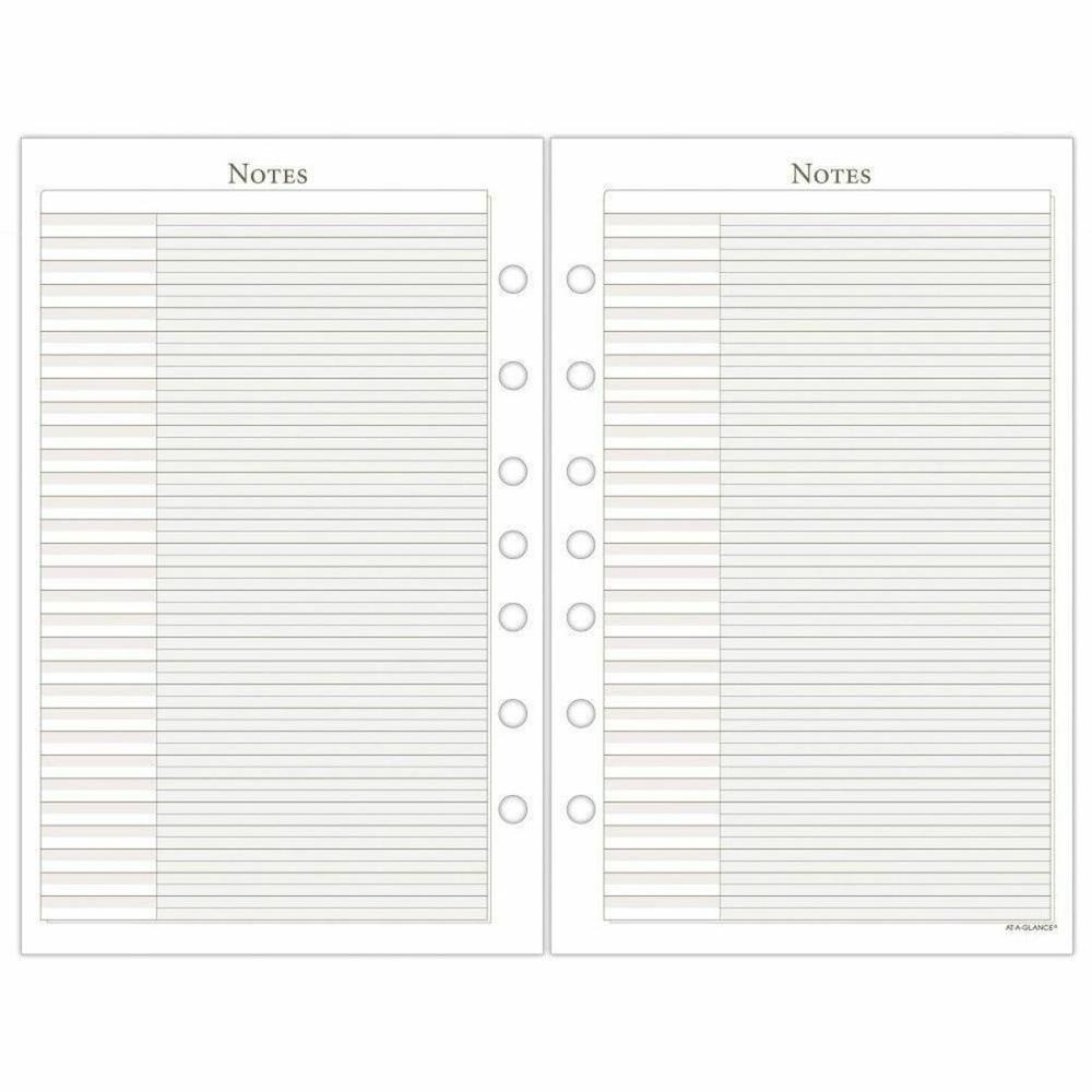 Day Runner Daily Planner Refill - Julian Dates - Daily - 1 Year - January 2024 - December 2024 - 8:00 AM to 5:00 PM - Quarter-hourly, 6:00 AM to 7:00 PM - Half-hourly - 1 Day Double Page Layout - 5 1/. Picture 1