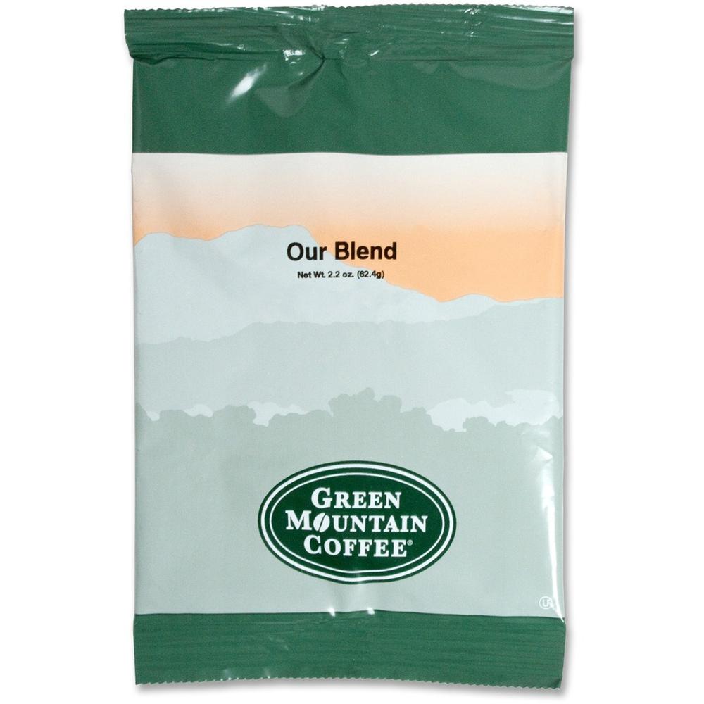 Starbucks Ground Our Blend Coffee - Light/Mild - 2.2 oz Per Packet - 100 Packet - 100 / Carton. Picture 1