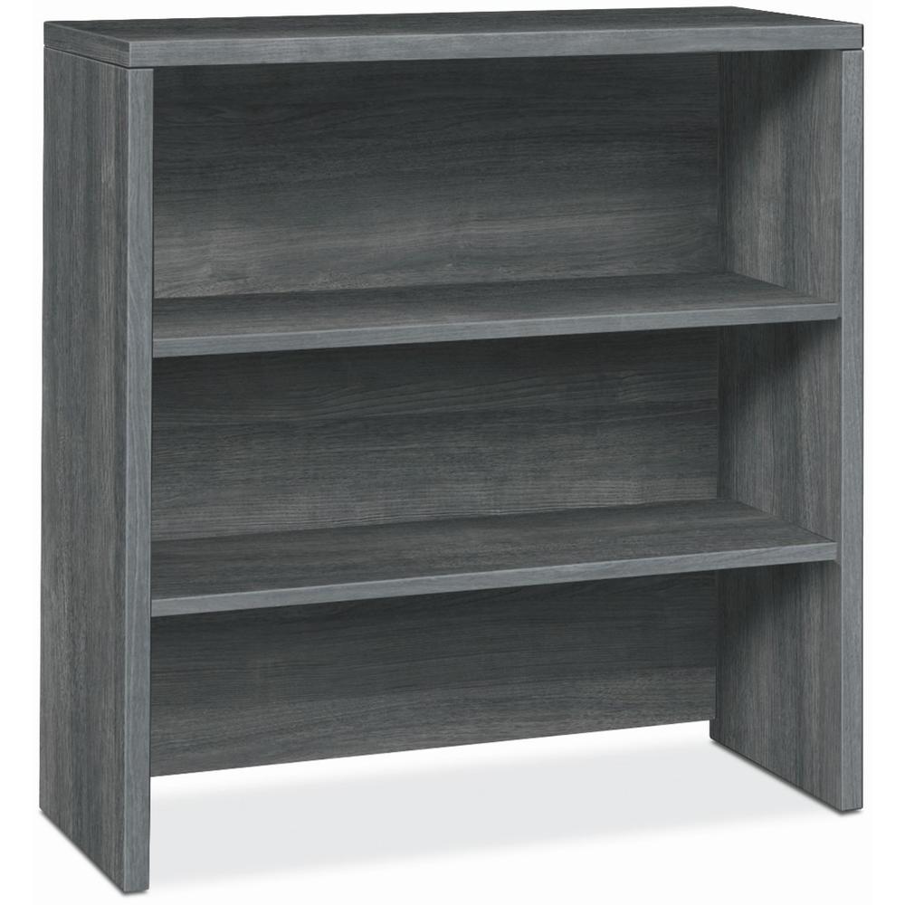 HON 10500 Bookcase - 36" x 14.6" x 37.1" - 2 Shelve(s) - Material: Laminate - Finish: Sterling Ash. Picture 1