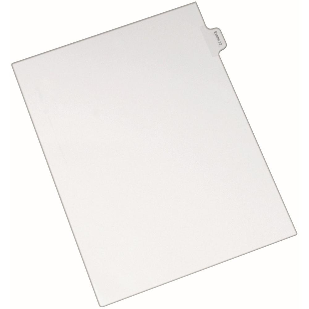 Avery® Index Divider - 25 x Divider(s) - Side Tab(s) - Exhibit 22 - 1 ...