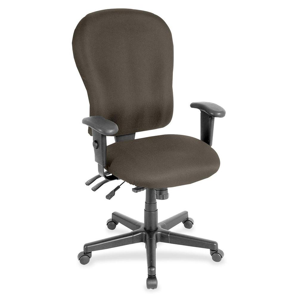 Eurotech 4x4 XL FM4080 High Back Executive Chair - Stonewall Fabric Seat - Stonewall Fabric Back - 5-star Base - 1 Each. The main picture.