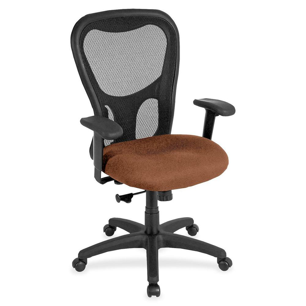 Eurotech Apollo MM9500 Highback Executive Chair - Nutmeg Fabric Seat - 5-star Base - 1 Each. The main picture.