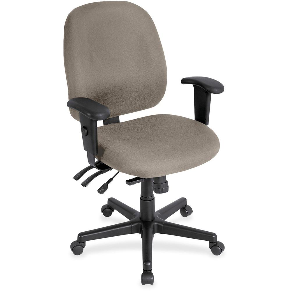 Eurotech 4x4 Task Chair - Fossil Fabric Seat - Fossil Fabric Back - 5-star Base - 1 Each. The main picture.
