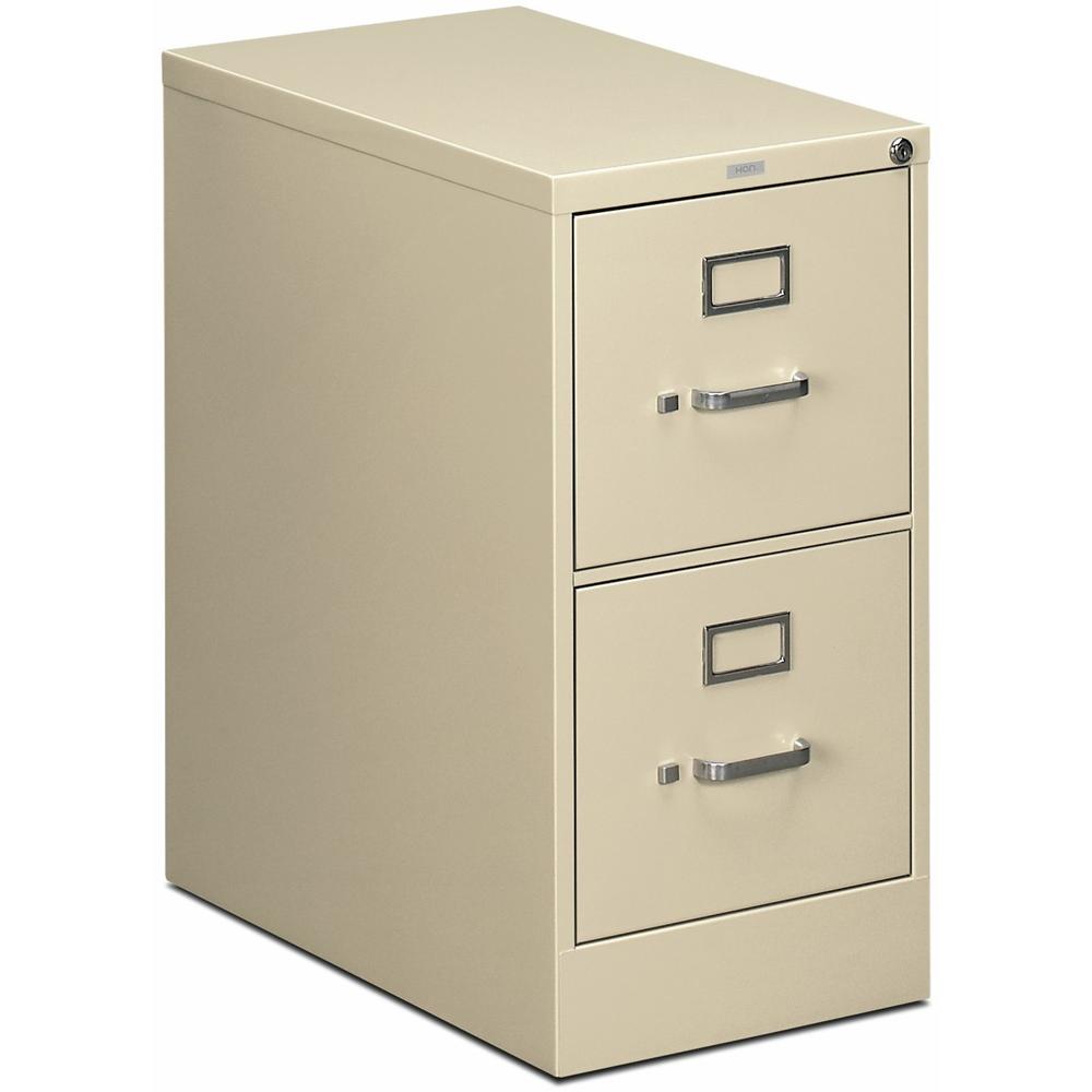 HON 510 H512 Vertical Column - 15" x 25"29" - 2 Drawer(s) - Finish: Putty. Picture 1