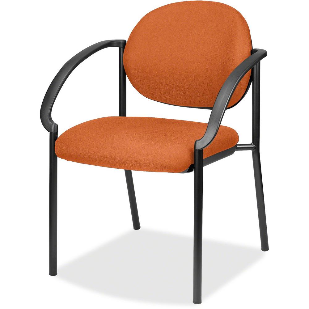Eurotech Dakota 9011 Stacking Chair - Mango Fabric Seat - Mango Fabric Back - Steel Frame - Four-legged Base - 1 Each. Picture 1