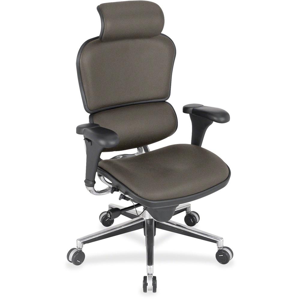 Eurotech ergohuman LE9ERG High Back Executive Chair - Agave Moda Fabric Seat - Agave Moda Fabric Back - 5-star Base - 1 Each. Picture 1