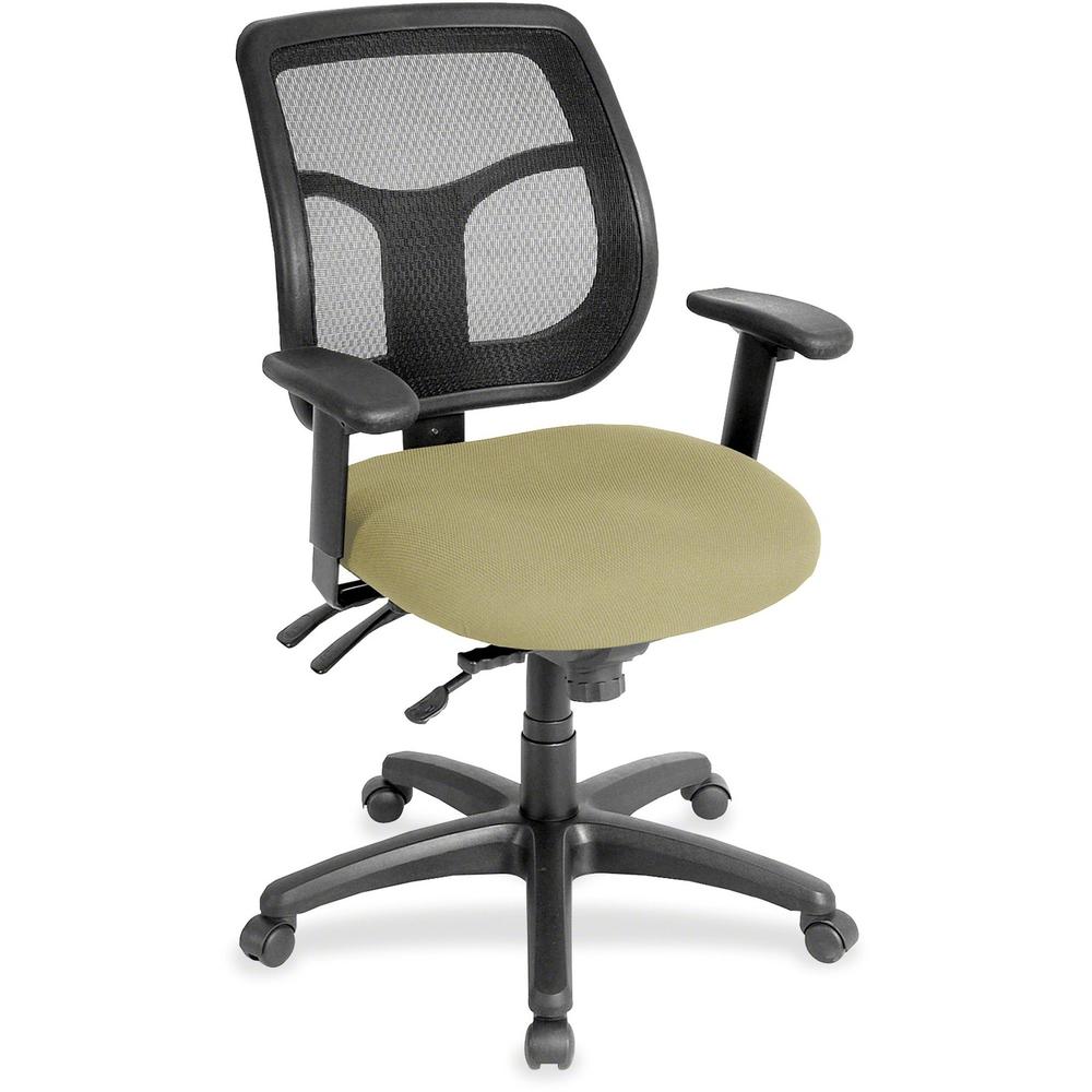 Eurotech Apollo Task Chair - Cocoa Fabric Seat - 5-star Base - 1 Each. Picture 1