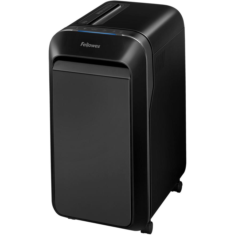 Fellowes Powershred LX220 Micro Cut Shredder - Micro Cut - 20 Per Pass - for shredding Paper, Credit Card, Paper Clip, Staples, Junk Mail - 0.156" x 0.500" Shred Size - P-4 - 7 ft/min - 9" Throat - 20. Picture 1
