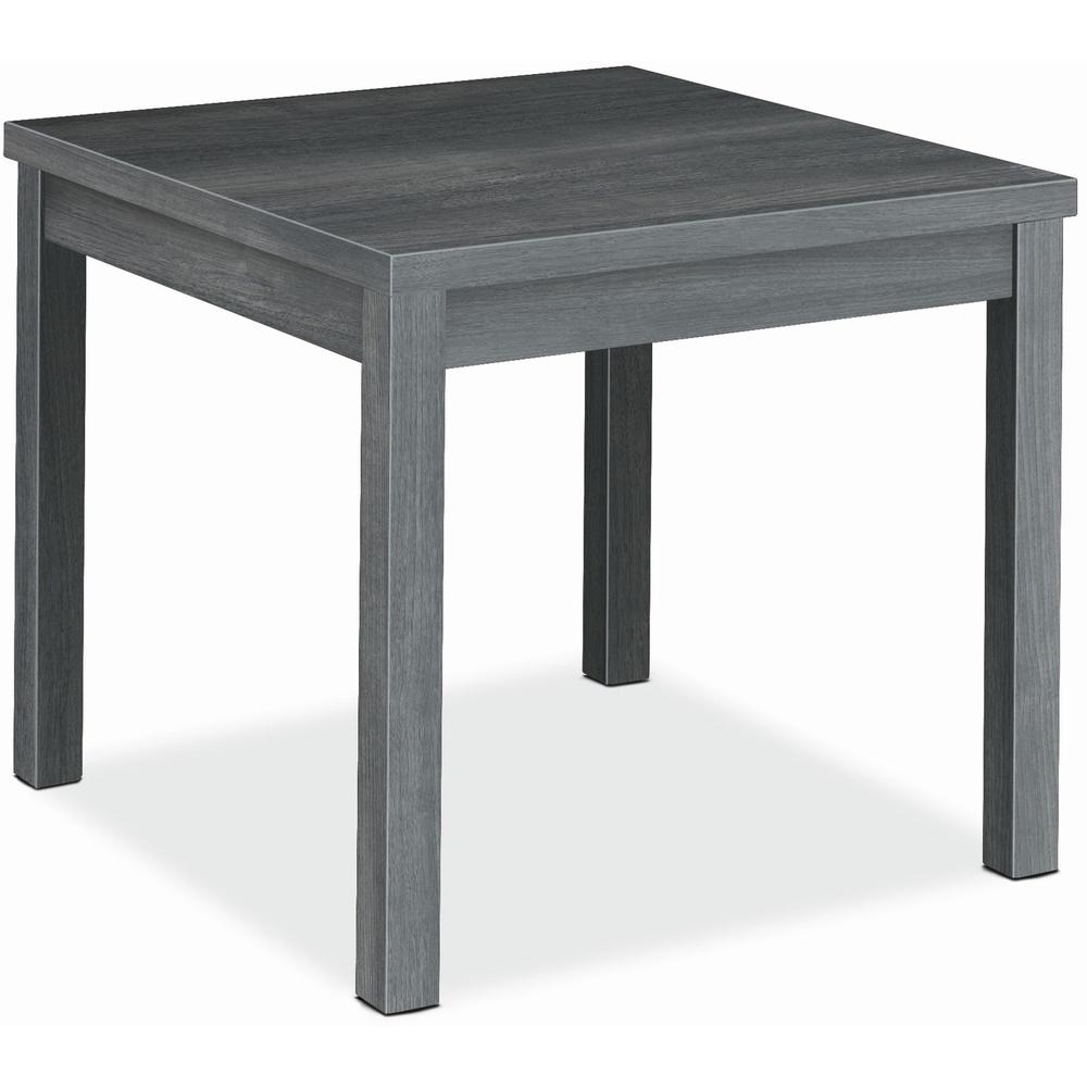 HON H80192 Corner Table - Square Top - 20" Height x 24" Width x 24" Depth - Sterling Ash. Picture 1