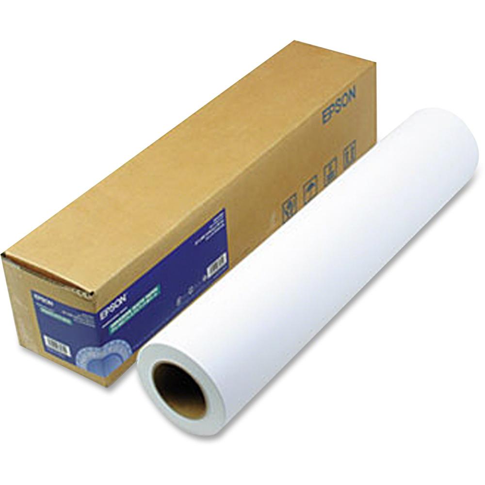 Epson Enhanced Matte Paper - 104 Brightness - 94% Opacity - 24" x 100 ft - Matte - 1 / Roll. Picture 1