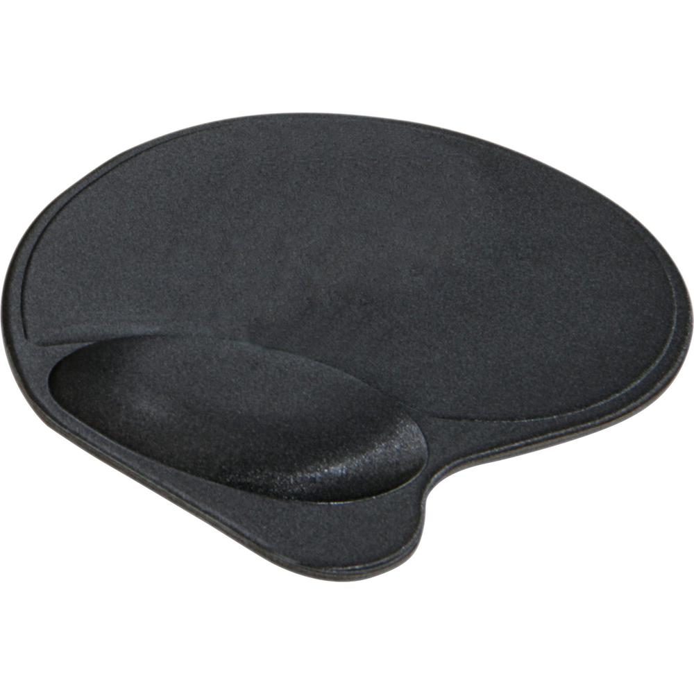 Kensington Mouse Wrist Pillow Rest - 0.90" x 10.90" x 7.90" Dimension - Black - Fabric - 1 Pack. Picture 1