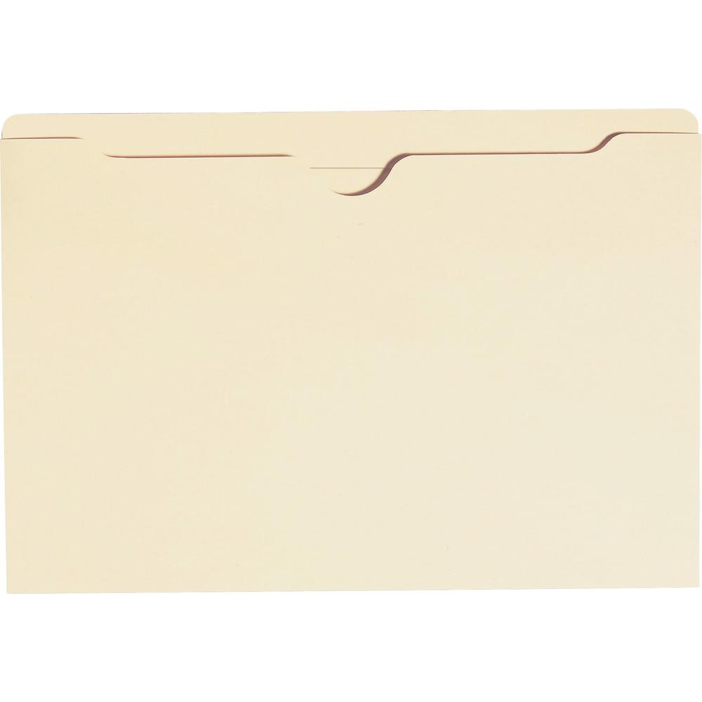 Smead Legal Recycled File Jacket - 8 1/2" x 14" - Manila - 10% Recycled - 100 / Box. Picture 1