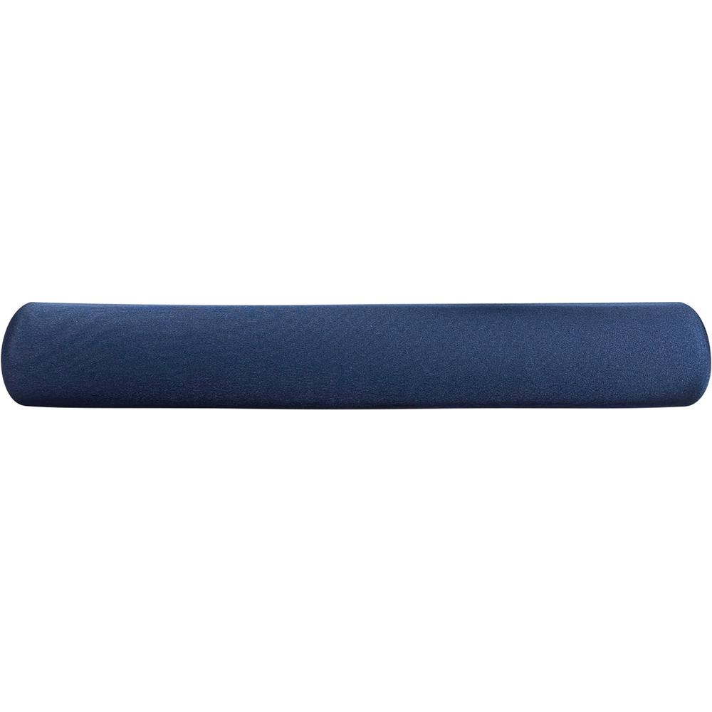Compucessory Gel Keyboard Wrist Rest Pads - 19" x 2.87" x 0.75" Dimension - Blue - 1 Pack. The main picture.