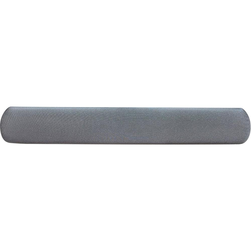 Compucessory Gel Keyboard Wrist Rest Pads - 19" x 2.87" x 0.75" Dimension - Gray - 1 Pack. Picture 1