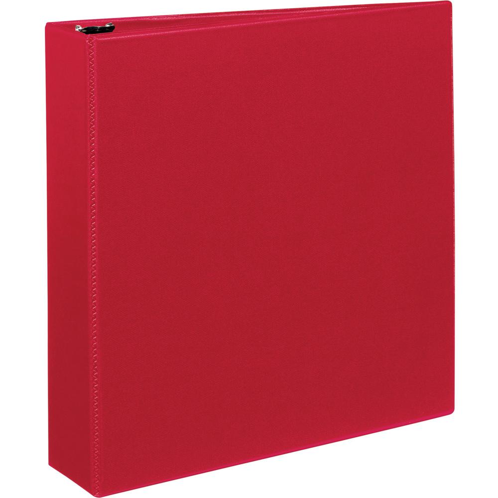 Avery&reg; Durable View Binder - 2" Binder Capacity - Letter - 8 1/2" x 11" Sheet Size - 530 Sheet Capacity - 3 x Slant Ring Fastener(s) - 2 Pocket(s) - Polypropylene - Recycled - Pocket, Durable, Lon. The main picture.