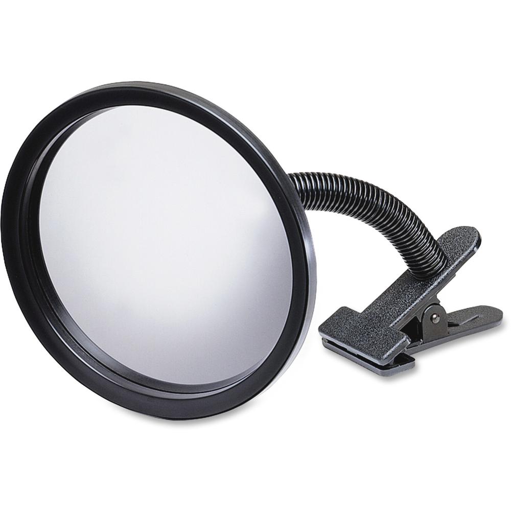 See All Portable Clip-On Mirror - Round - x 7" Diameter - 1 Each. Picture 1