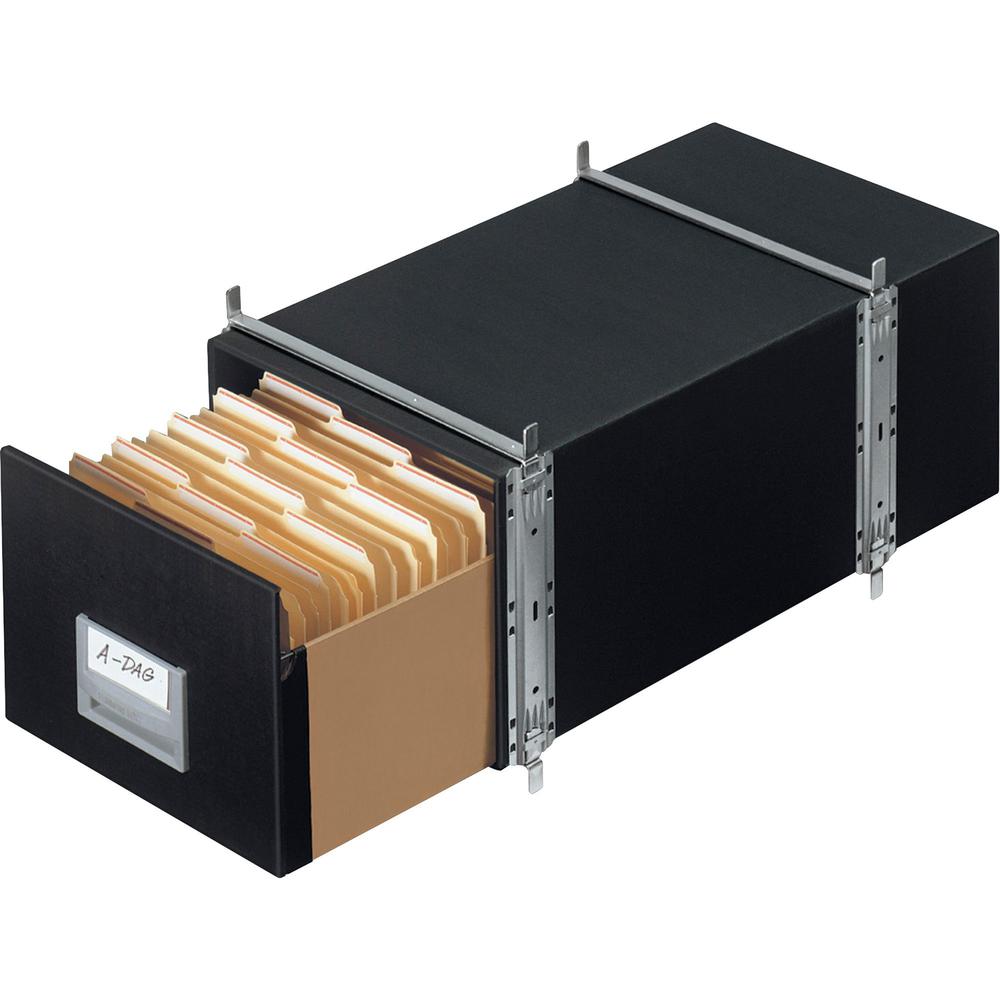 Bankers Box Staxonsteel File Storage Drawer System - Letter - Internal Dimensions: 12" Width x 24" Depth x 10.50" Height - External Dimensions: 14" Width x 25.5" Depth x 11.1" Height - Media Size Supp. Picture 1