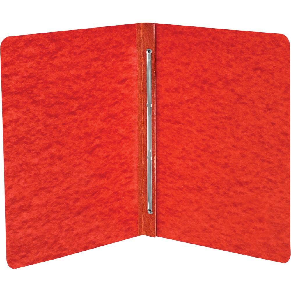 ACCO Presstex Letter Recycled Report Cover - 3" Folder Capacity - 8 1/2" x 11" - Executive Red - 30% Recycled - 1 Each. Picture 1