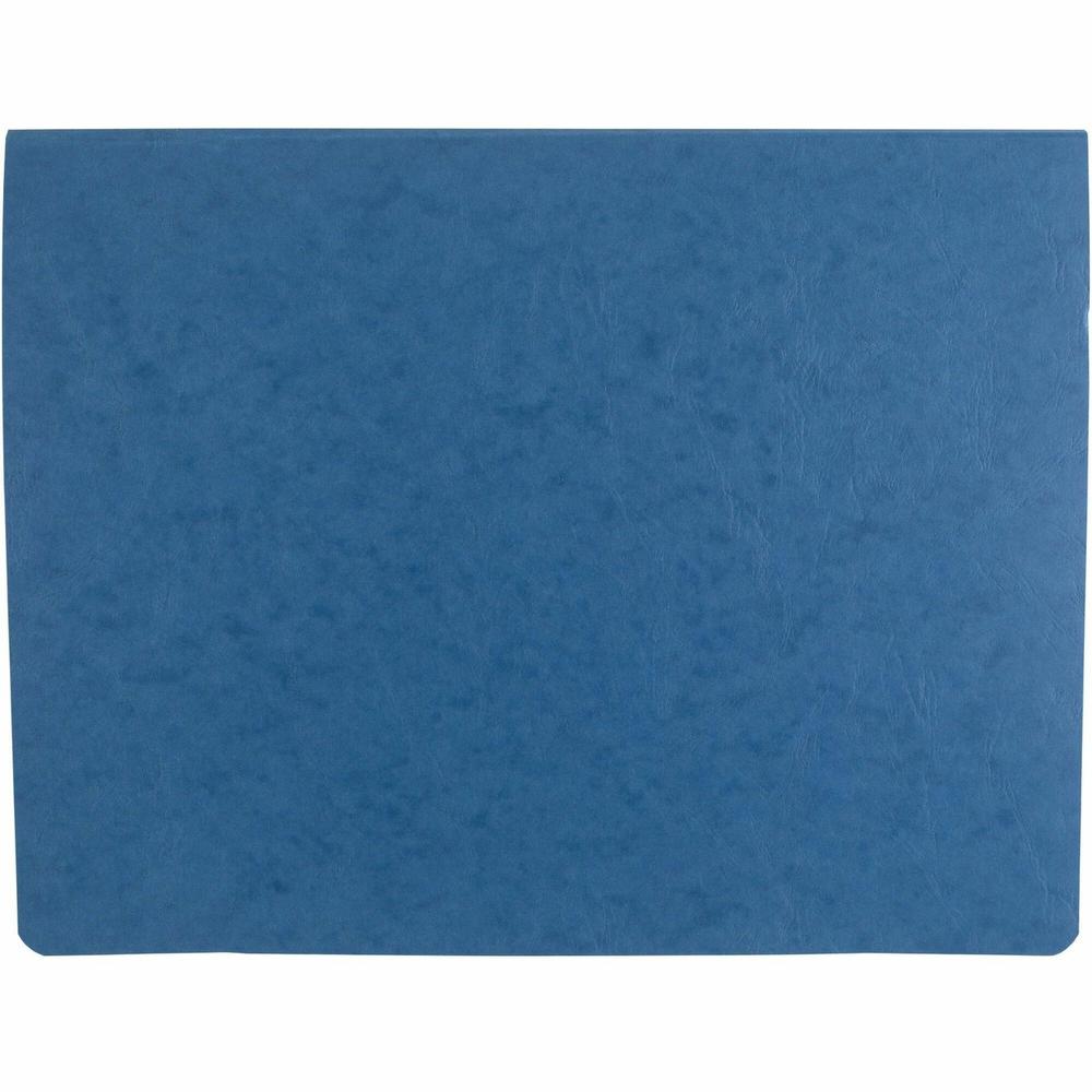 ACCO PRESSTEX Unburst Sheet Covers - 6" Binder Capacity - Fanfold - 11" x 14 7/8" Sheet Size - Light Blue - Recycled - Retractable Filing Hooks, Hanging System, Moisture Resistant, Water Resistant - 1. Picture 1