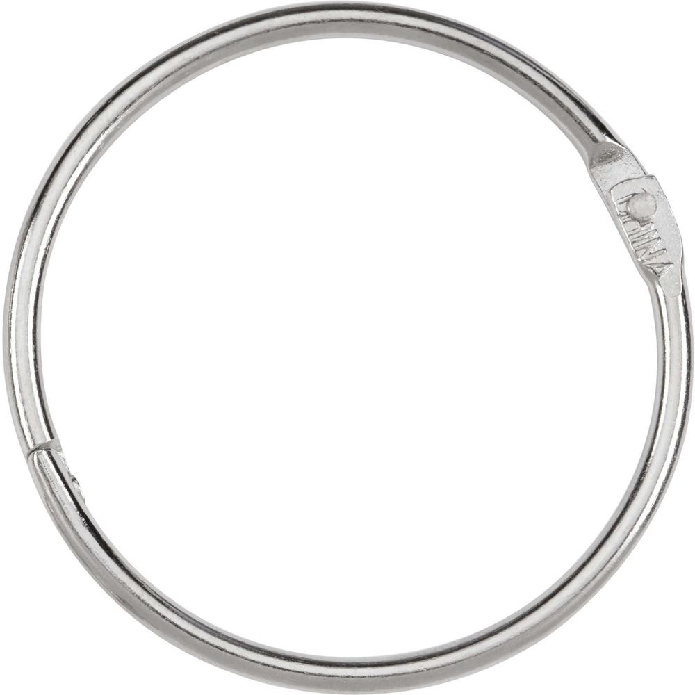 ACCO Loose-Leaf Rings - 2" Maximum Capacity - 375 x Sheet Capacity - Silver - Nickel - 50 / Box. Picture 1
