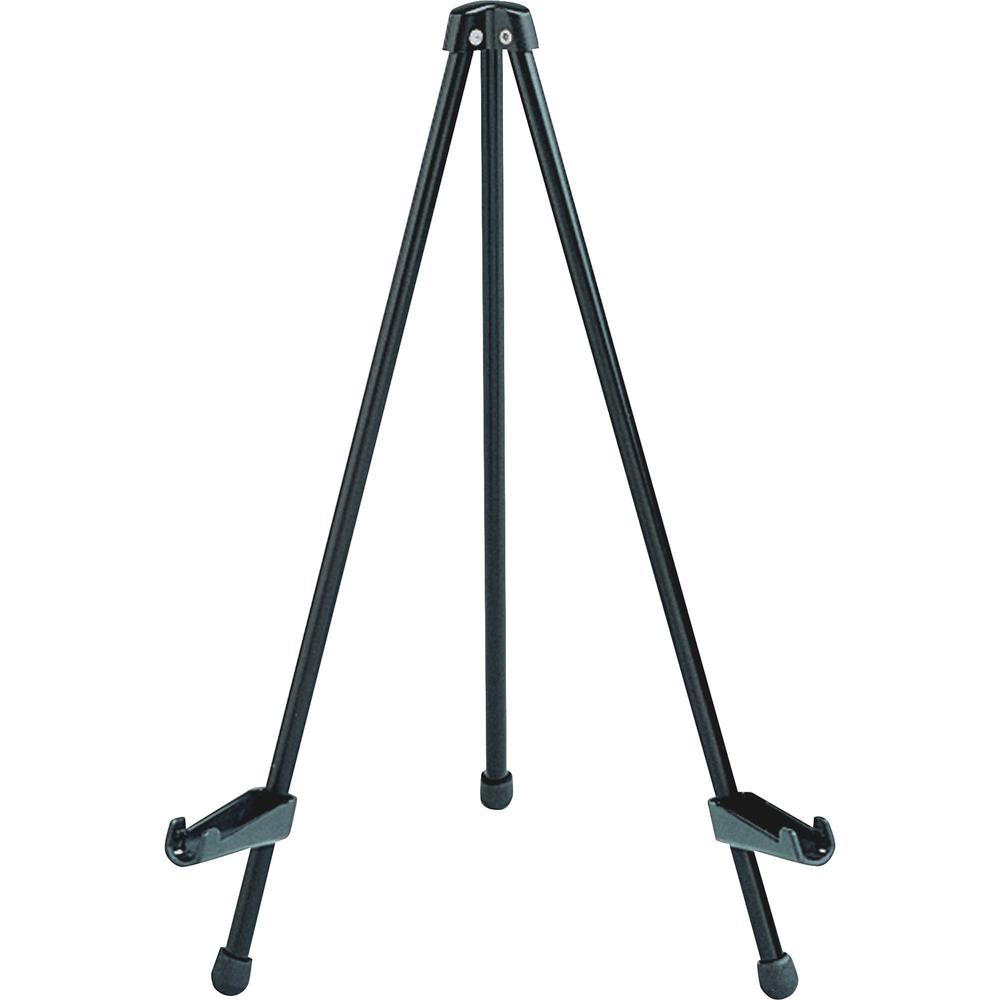 Quartet Tabletop Instant Easel - 5 lb Load Capacity - 14" Height - Tabletop - Steel - Black. Picture 1