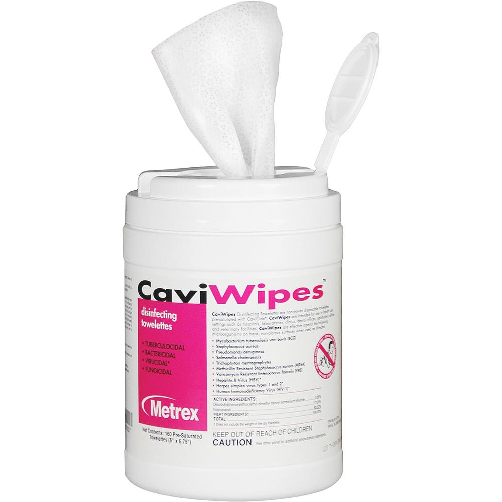 Caviwipes Canister - Wipe - 160 / Canister - 1 Each. The main picture.
