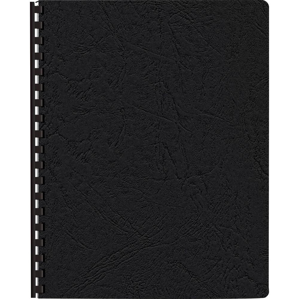 Fellowes Expressions Oversize Grain Presentation Covers - 11.3" Height x 8.8" Width x 0.1" Depth - For Letter 8 3/4" x 11" Sheet - Leather - 200 / Pack. Picture 1