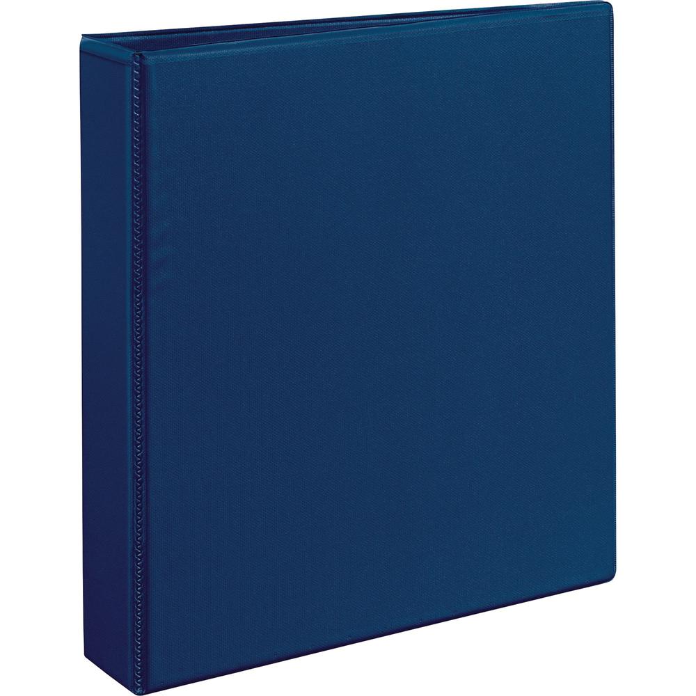 Avery&reg; Durable View 3 Ring Binder - 1 1/2" Binder Capacity - Letter - 8 1/2" x 11" Sheet Size - 375 Sheet Capacity - 3 x Slant Ring Fastener(s) - 2 Pocket(s) - Polypropylene - Recycled - Pocket, D. Picture 1