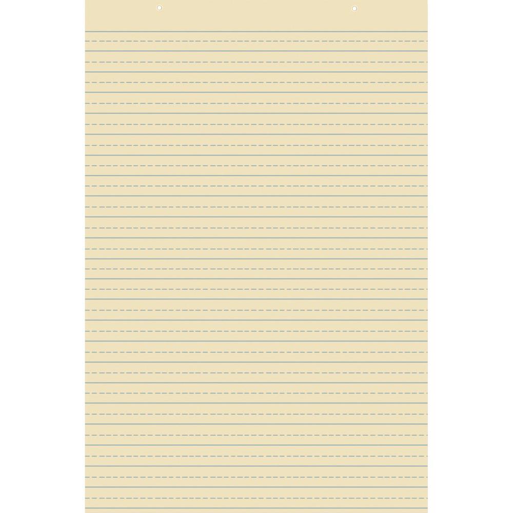 Pacon Recyclable Ruled Tagboard Sheet - 0.88"Height x 24"Width x 36"Length - 100 / Pack - Manila. Picture 1