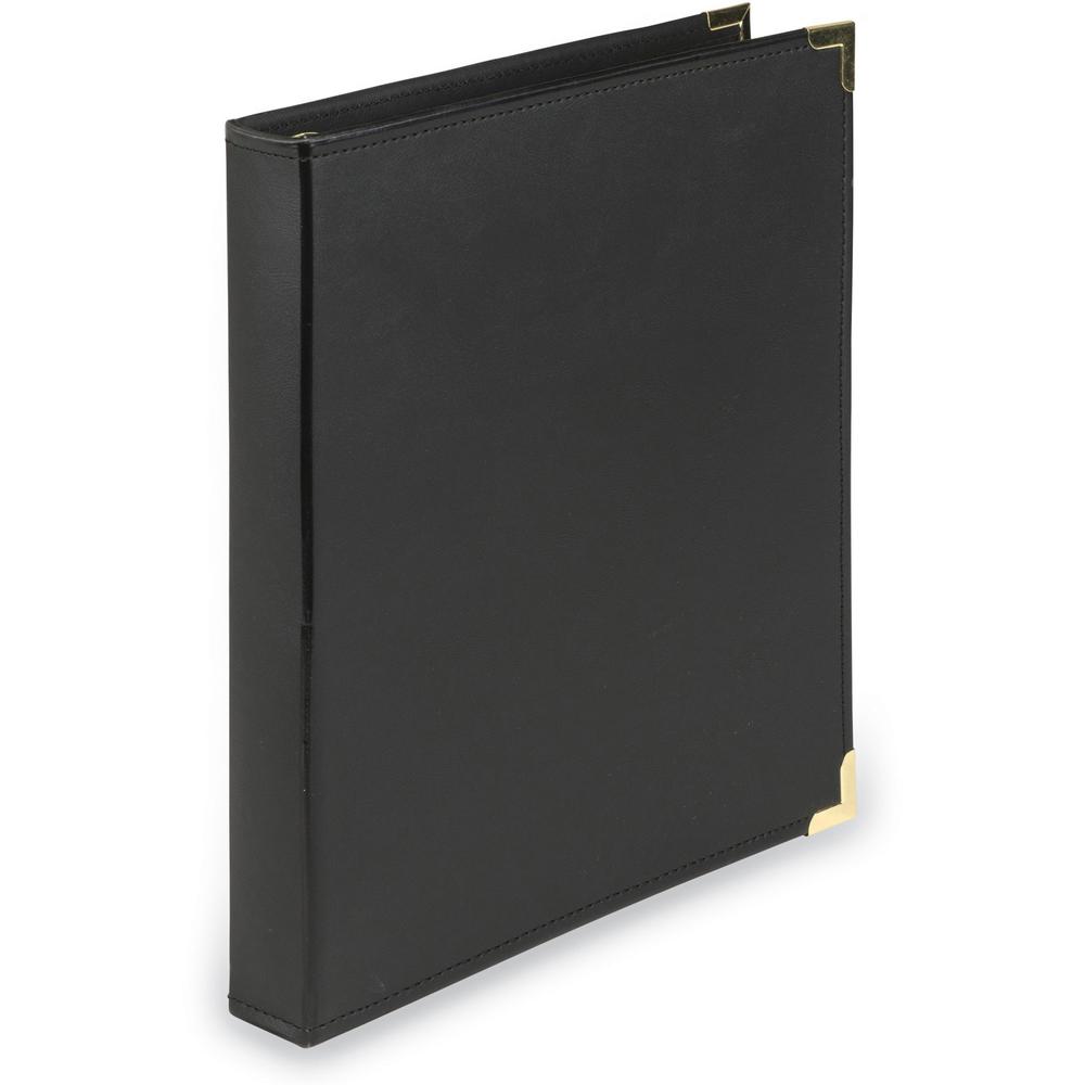 Samsill Classic Collection Executive Presentation Binder - 1" Binder Capacity - Letter - 8 1/2" x 11" Sheet Size - 200 Sheet Capacity - 3 x Round Ring Fastener(s) - 2 Inside Back, Inside Front Pocket(. Picture 1