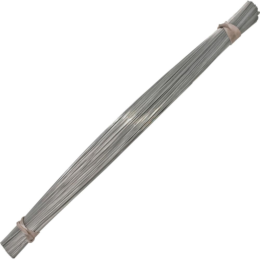Gem Office Products Annealed Steel Tag Wire - 12" - 1000/Pack - Galvanized Steel. The main picture.