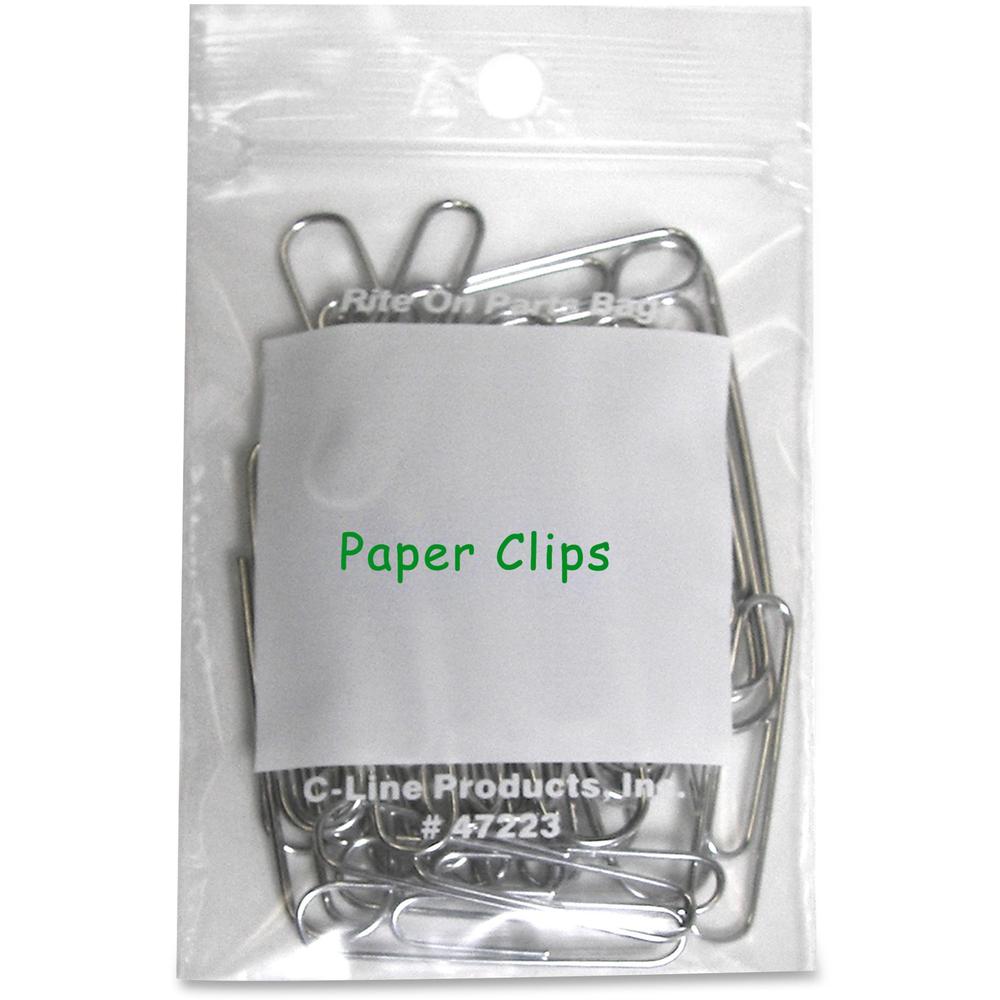 C-Line Write-On Poly Bags - 2 x 3, 1000/BX, 47223. Picture 1