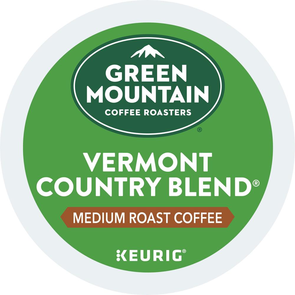Green Mountain Coffee Roasters&reg; K-Cup Vermont Country Blend Coffee - Compatible with Keurig Brewer - Medium - 24 / Box. Picture 1